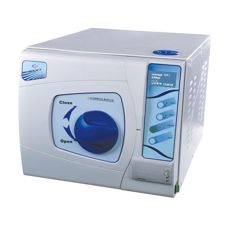 SUN-II-DL 18L/23L Autoclave Esterilizador de Mesa Clase B Vapor de Vacío con Impresora