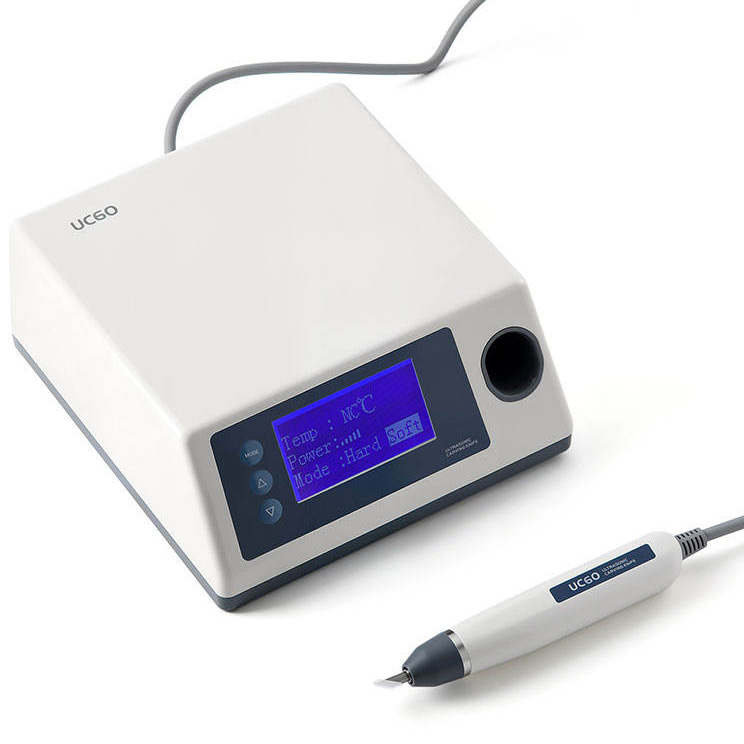 UC60 Cortador Ultrasónico Dental Portátil con 5 Cuchillas