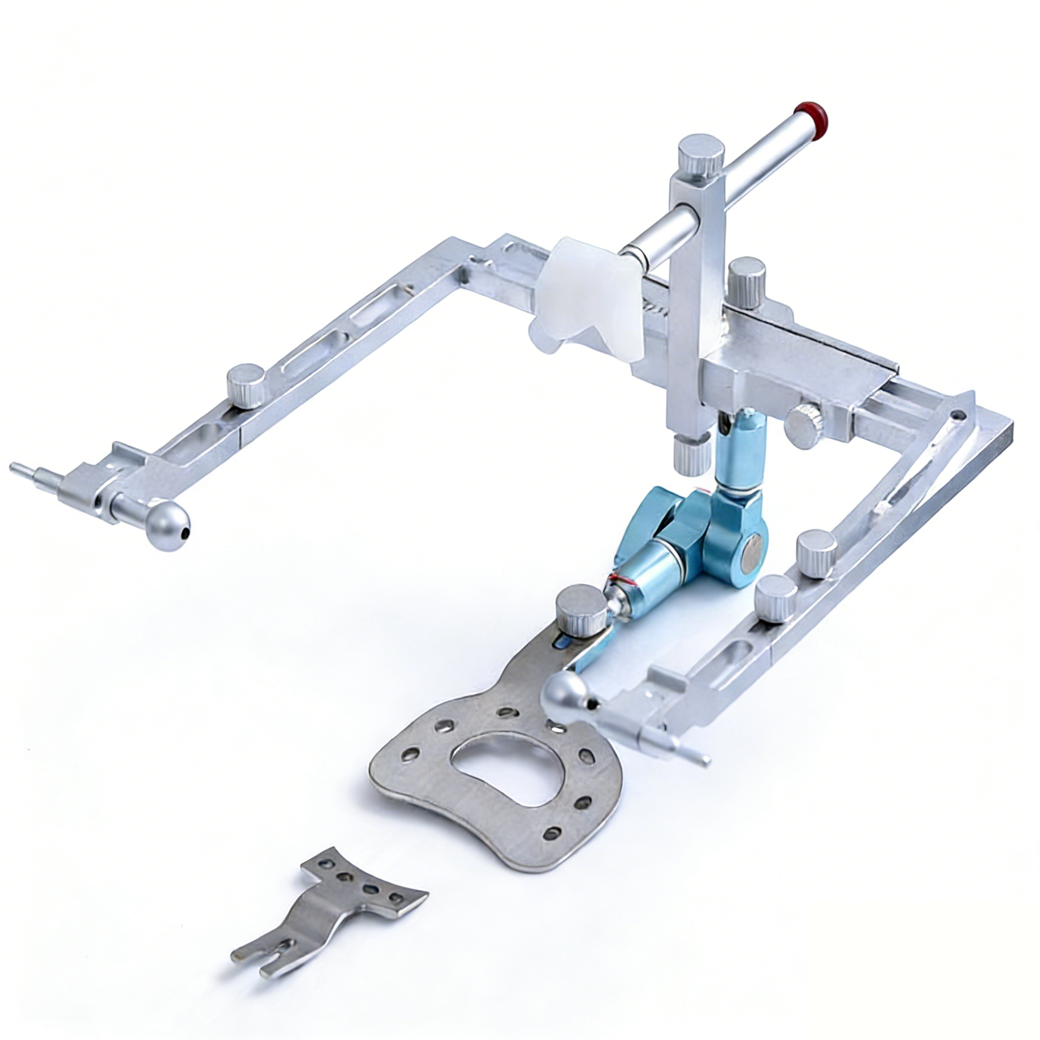 CL-3303 Articulador Dental Semi Ajustable con Arco Facial, Soporte y Marco Tipo T