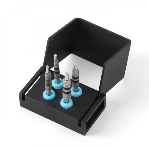 Kit de 4 Piezas FG7604 Fresas para Marcación Ósea y Corrección de Cuello en Implantes Dentales