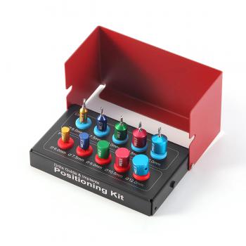 Kit de Instrumentos para Implantes Dentales Guía de Perforación y Posicionamiento