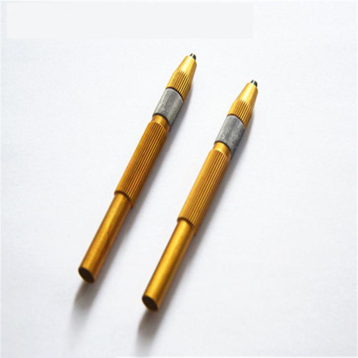 2 Pcs Pluma de chorro de arena para equipo de laboratorio dental Chorro de arena 0,8 mm / 1,2 mm