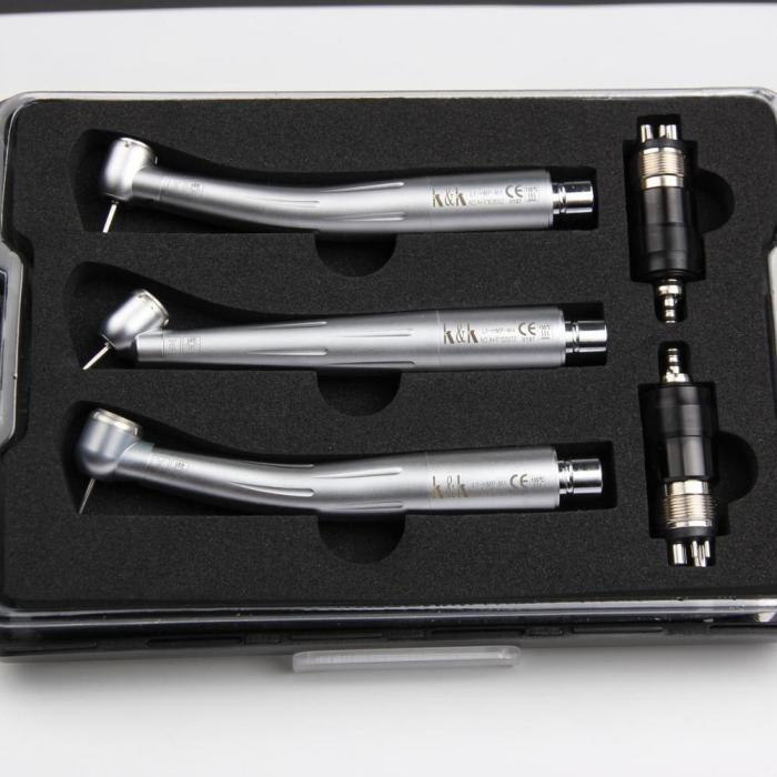 LY-H601 Kit de pieza de mano dental de alta velocidad con botón pulsador y acoplamiento rápido