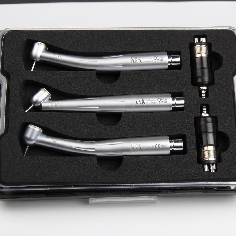LY-H601 Kit de pieza de mano dental de alta velocidad con botón pulsador y acoplamiento rápido
