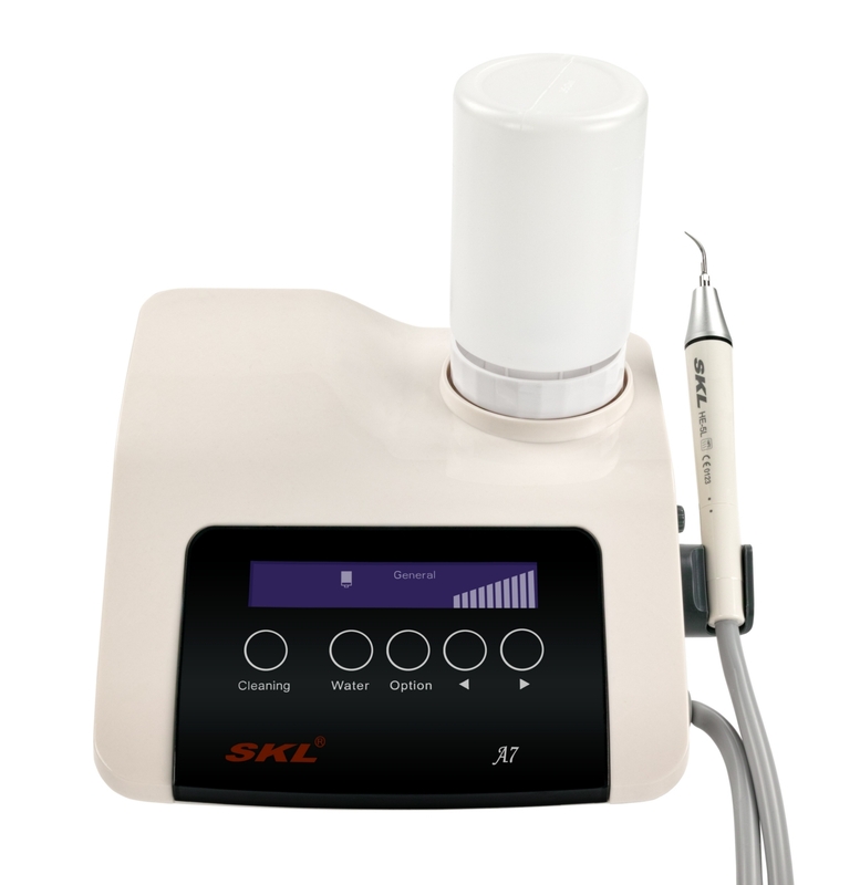 SKL A7 Escariador ultrasónico dental LED con fibra óptica compatible con EMS