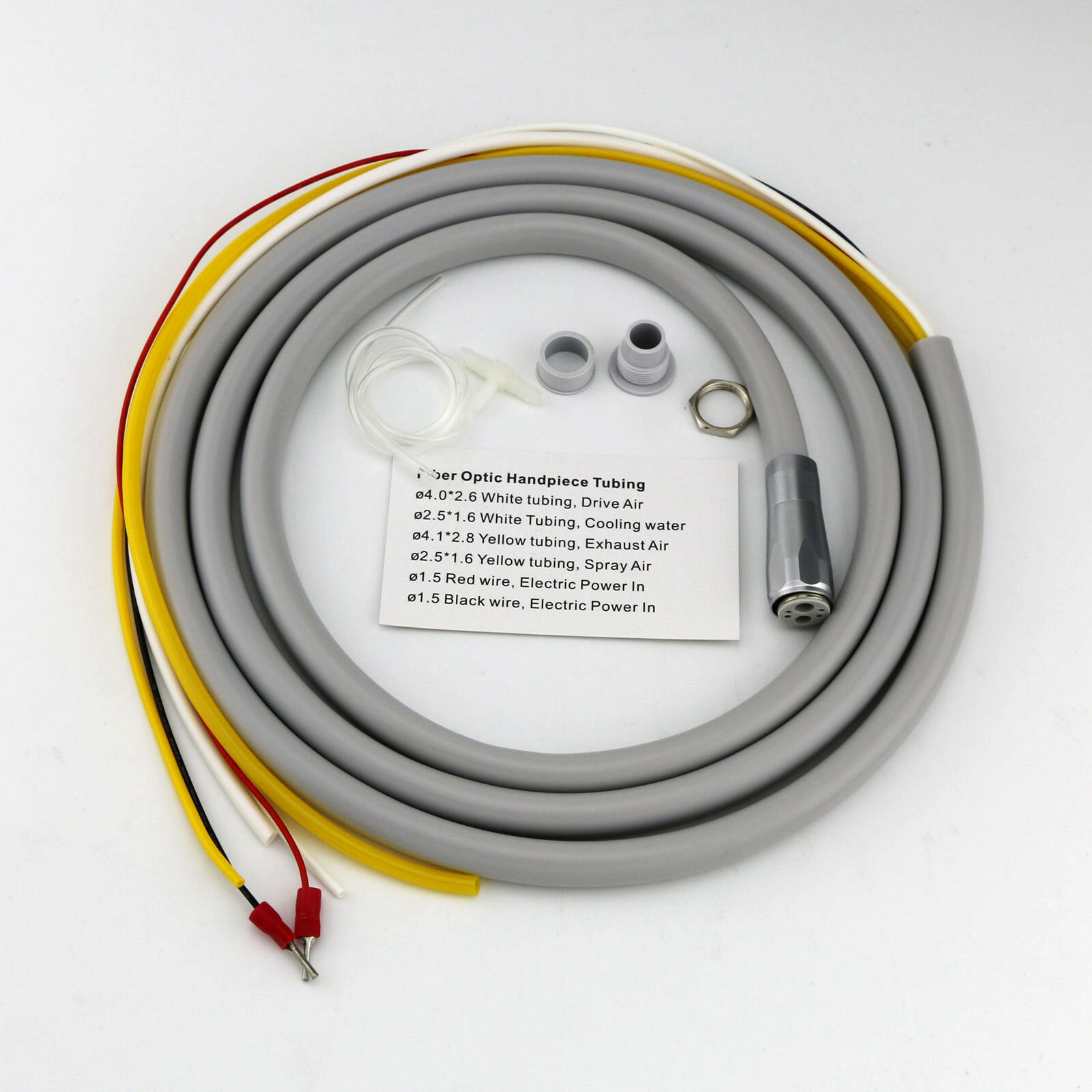 COXO Manguera de fibra óptica de 6 orificios compatible con NSK y KaVo