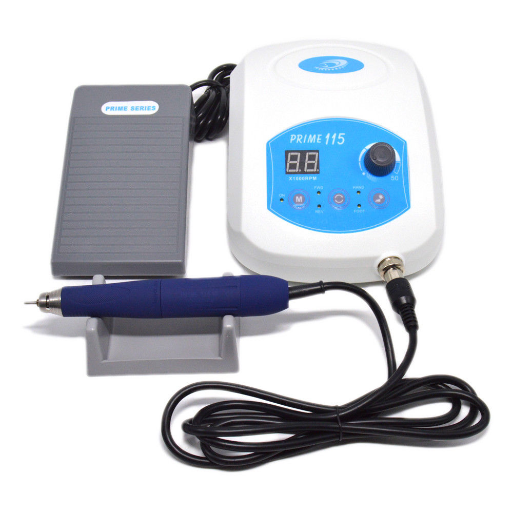 PRIME 115 Micromotor de laboratorio dental sin escobillas para pulido