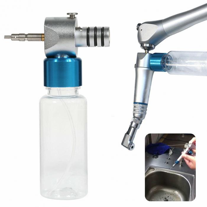Dispositivo de Limpieza y Lubricación para Piezas de Mano Dentales de Baja Velocidad