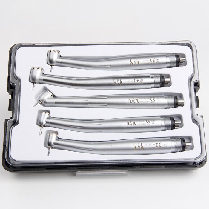 LY H502 Kit de turbina dental de 2 o 4 vías con cabezal torque estándar o 45°