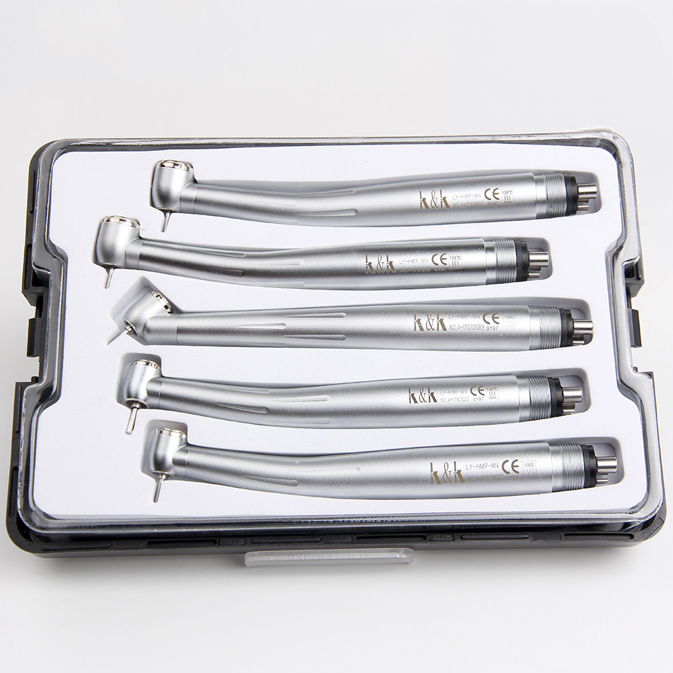 LY H502 Kit de turbina dental de 2 o 4 vías con cabezal torque estándar o 45°