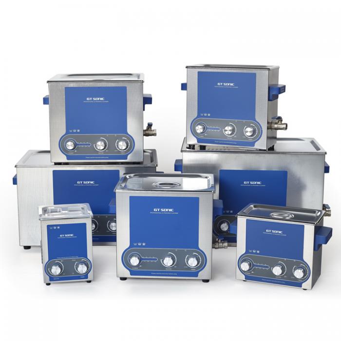 GT SONIC Serie P Limpiador Ultrasónico de 2L a 27L con Potencia Ajustable y Calentamiento