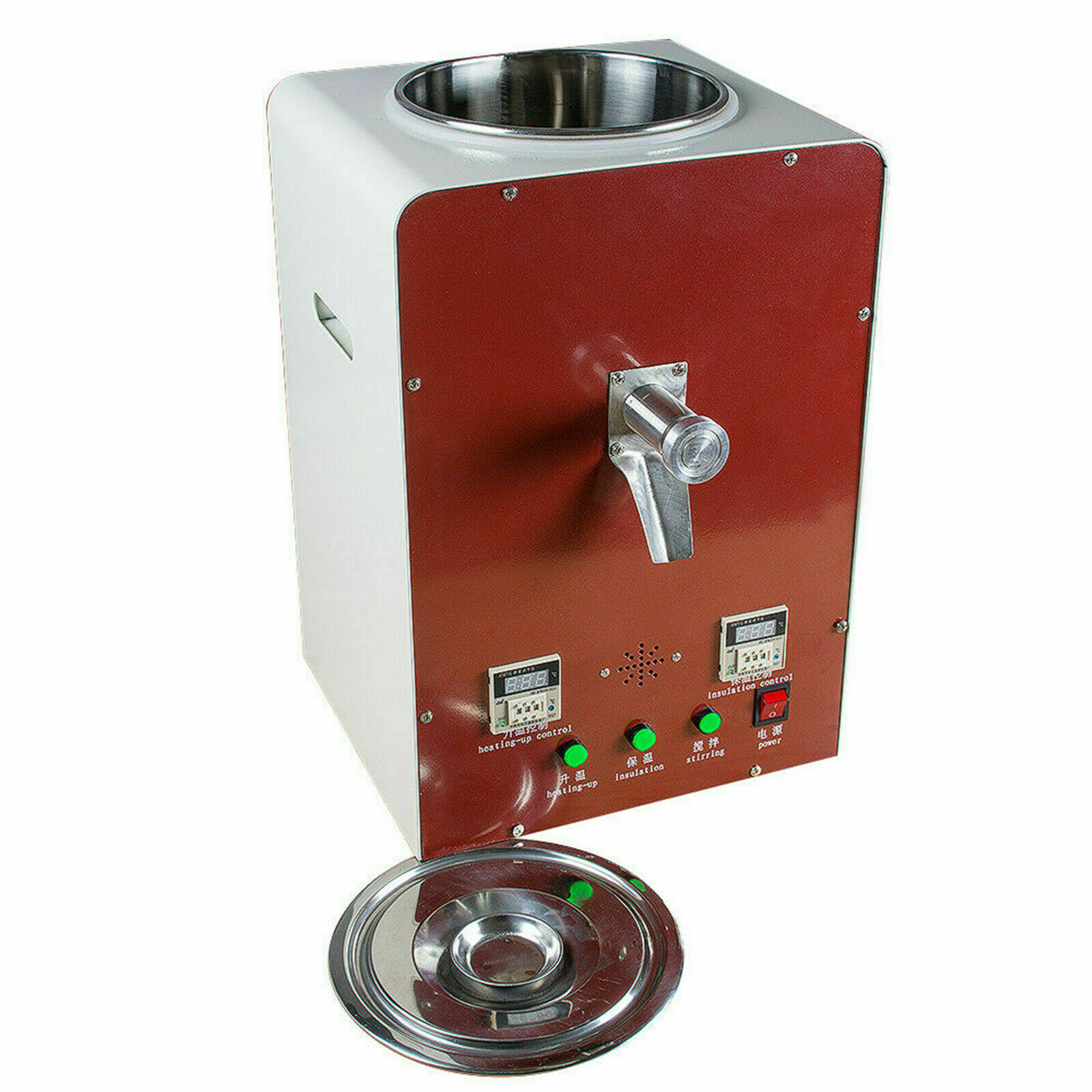 Lizong Duplicadora dental de gel de agar de 450W con mezclado y fusión