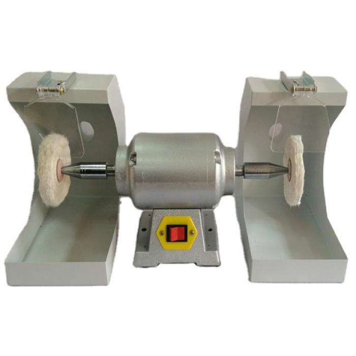 LiZong Torno pulidor de banco para laboratorio dental de 3000RPM y 550W