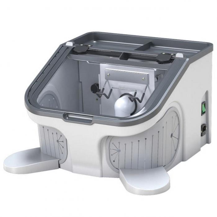 JT-69 Cabina para arenado dental con aspiración de polvo y luz LED