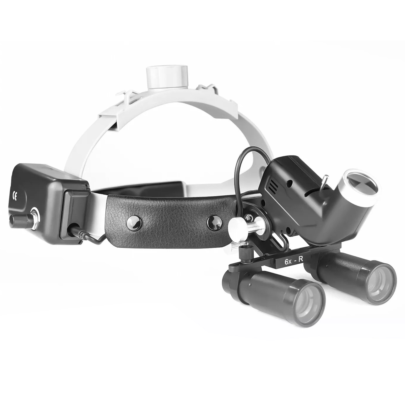 YUYO DY-Kit Lupas binoculares 4X 5X 6X y 8X con lámpara frontal LED 5W
