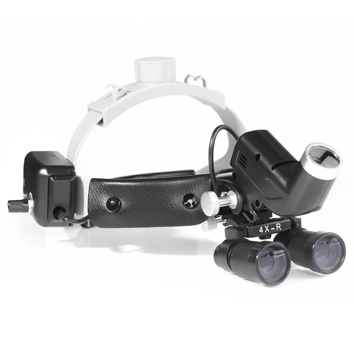 YUYO DY-Kit Lupas binoculares 4X 5X 6X y 8X con lámpara frontal LED 5W
