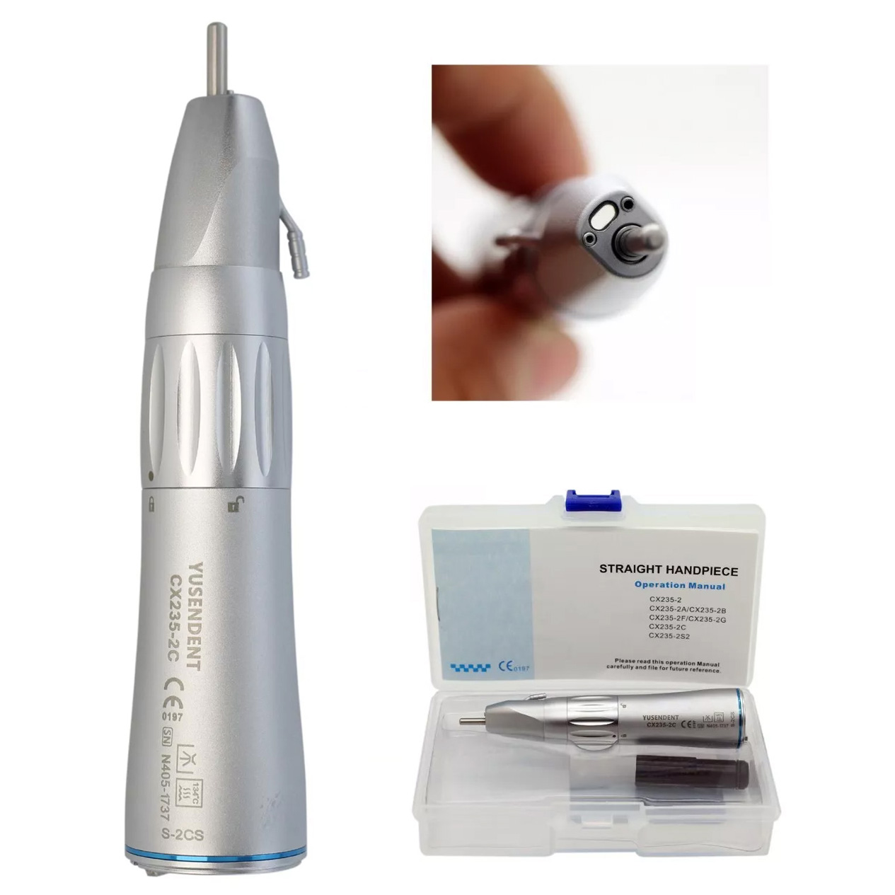 COXO CX235-2BS y CX235-2CS Pieza de mano recta quirúrgica para implantes
