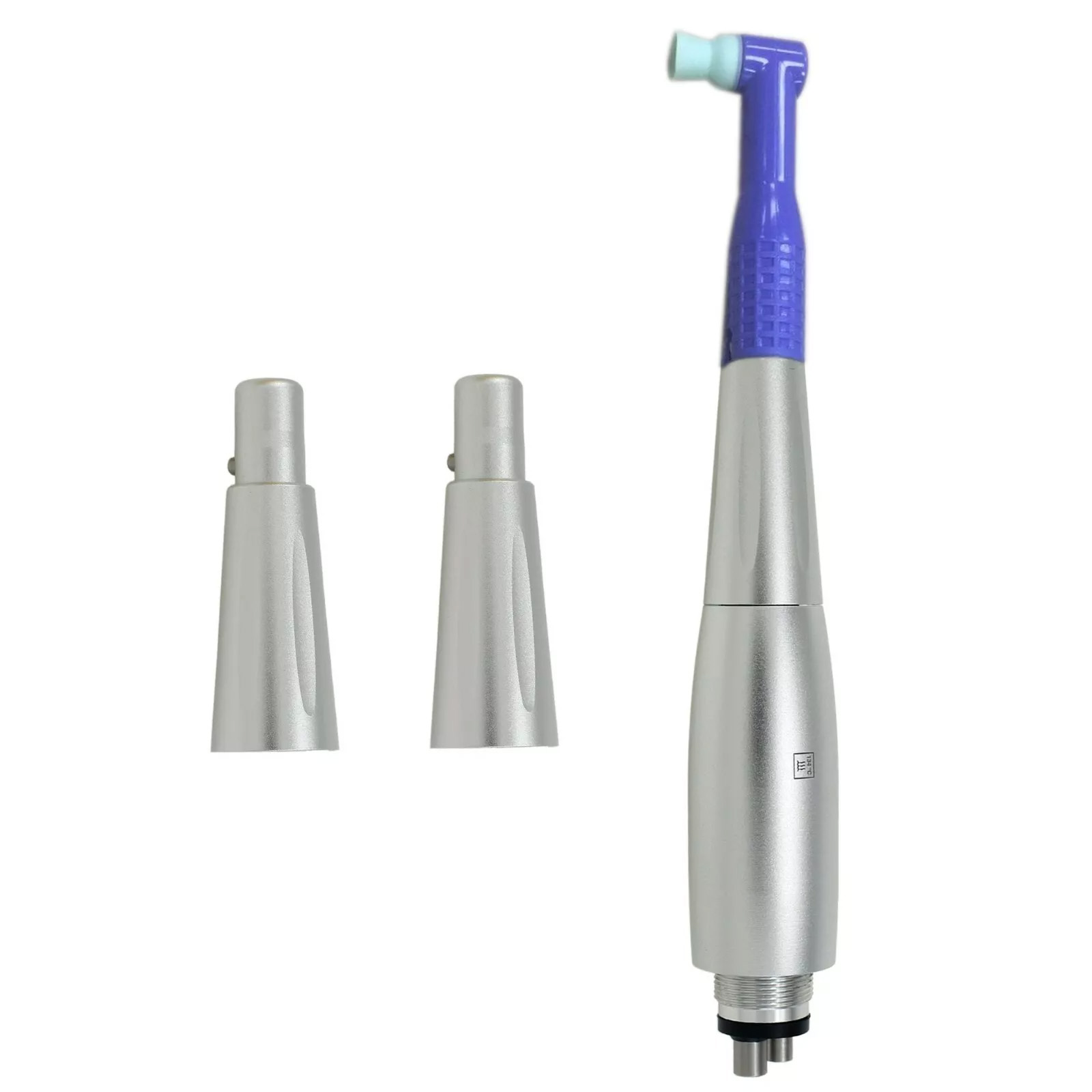 Pieza de mano para profilaxis dental (kit de micromotor neumático de 4 orificios + 3 cabezales)