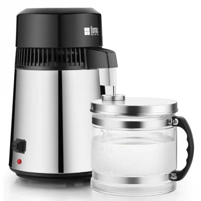 Fomos AQUA-S Destilador de Agua de 4L y 750W para Uso Dental