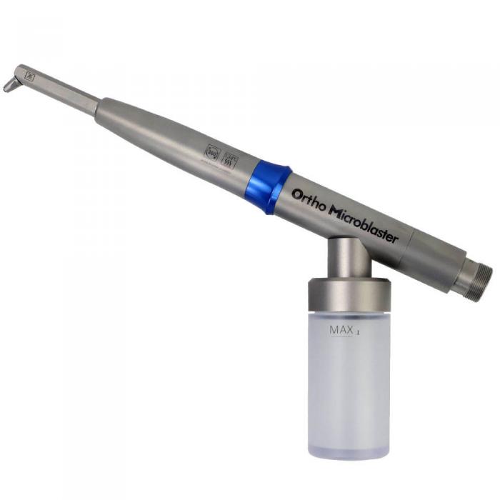 Microarenador intraoral de óxido de aluminio con conexión de 2 orificios