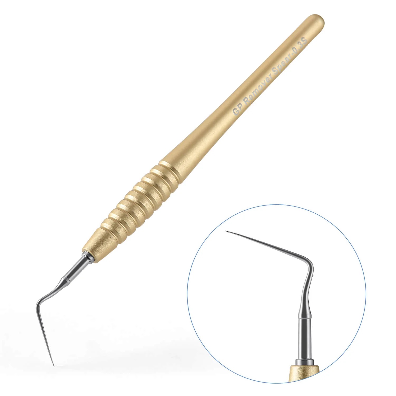 GP Remover Spear Instrumento para extracción de gutapercha en endodonci