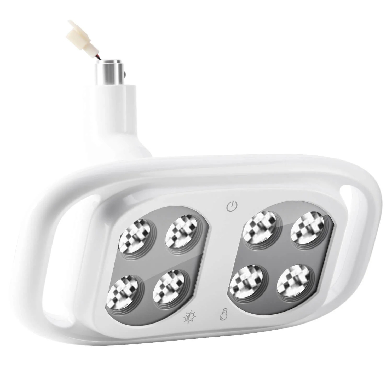 Lámpara dental de 10W y 8 LEDs con sensor infrarrojo y luz bicolor ajustable