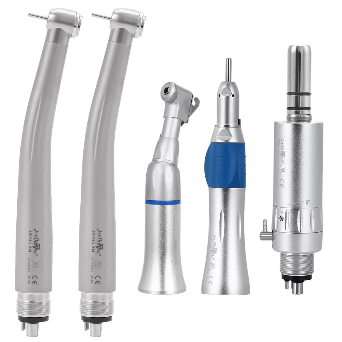 Kit dental de piezas de mano de alta y baja velocidad de 4 vías