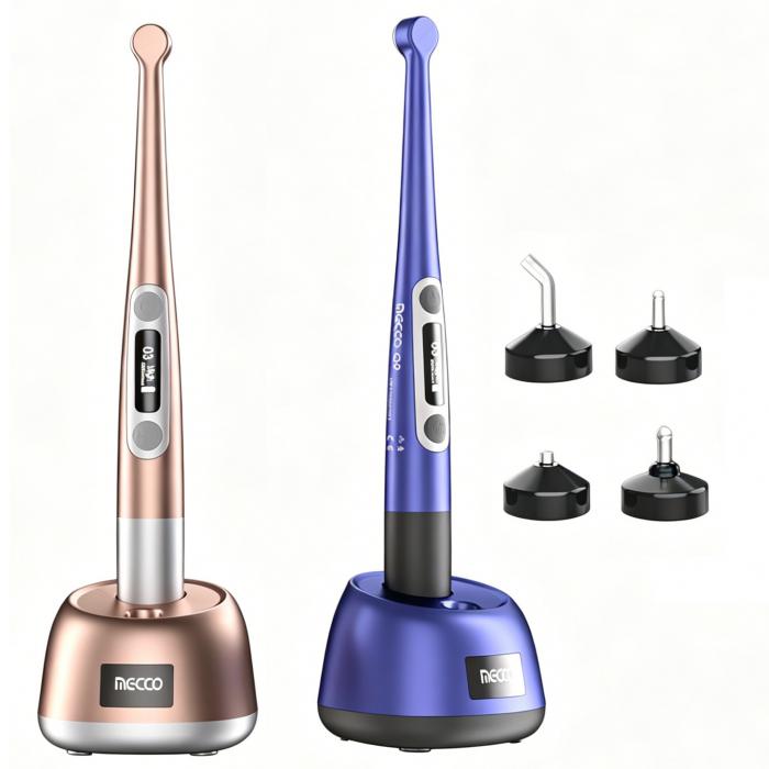 Mecco Q9 Lámpara de fotocurado LED con radiómetro y detector de caries