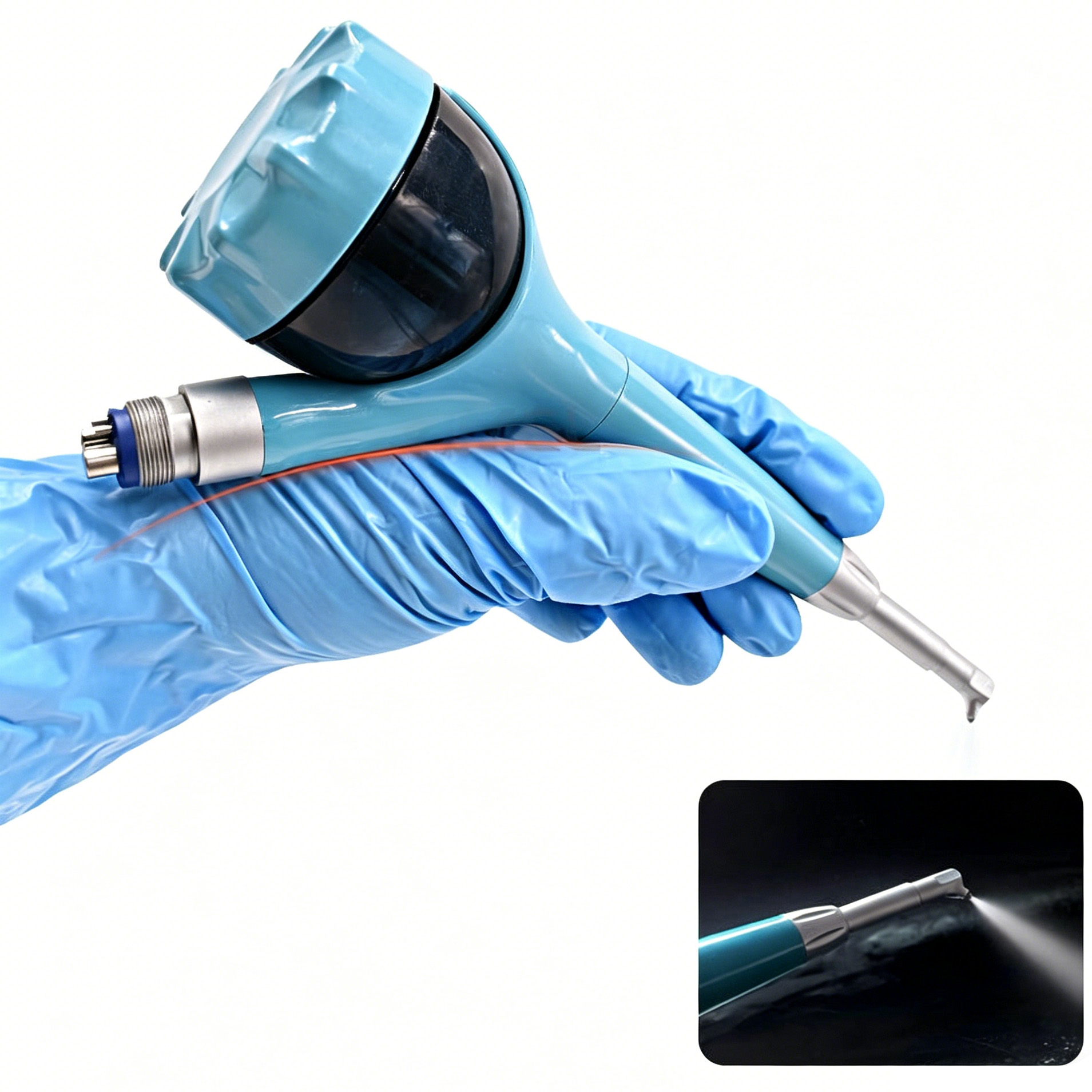 3H T7 Pieza de mano aeropulidora dental para profilaxis supragingival y subgingival