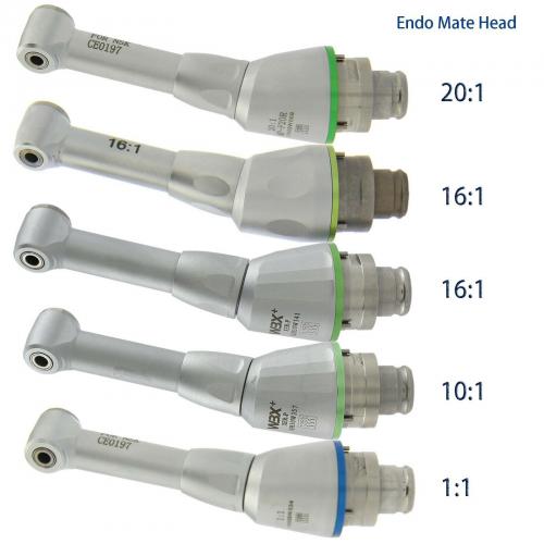 WBX Cabeza de contraángulo endodóntico 1:1 10:1 16:1 o 20:1 compatible con NSK Endo-Mate