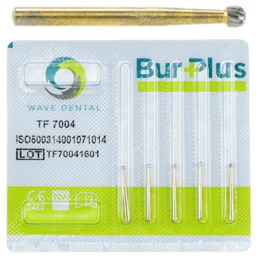 Wave Dental TF 7004 10 fresas de carburo redondas dental