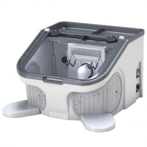 JT-69 Cabina para arenado dental con aspiración de polvo y luz LED