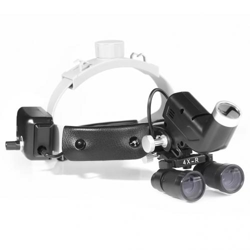YUYO DY-Kit Lupas binoculares 4X 5X 6X y 8X con lámpara frontal LED 5W