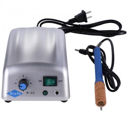 Srefo R-1102 Espátula eléctrica para cera dental con 4 puntas