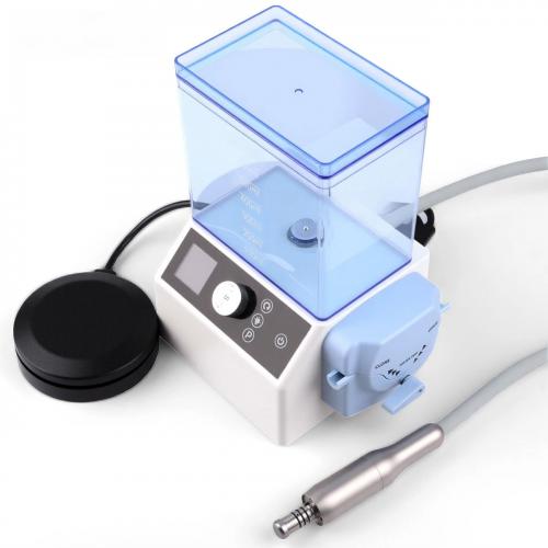 Micromotor dental sin escobillas con depósito de agua y bomba peristáltica