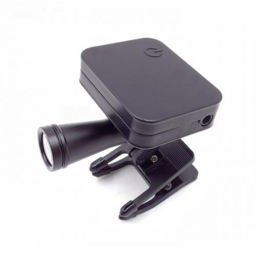 Lámpara LED dental de clip de 5W con 2 baterías magnéticas y hasta 60000lux