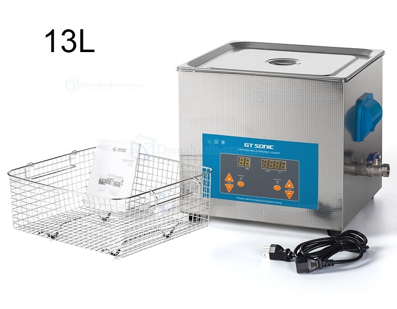 GT SONIC Serie QTD Limpiador Ultrasónico Digital de 2L a 27L con Calentamiento GT SONIC Serie QTD Limpiador Ultrasónico Digital de 2L a 27L con Calentamiento