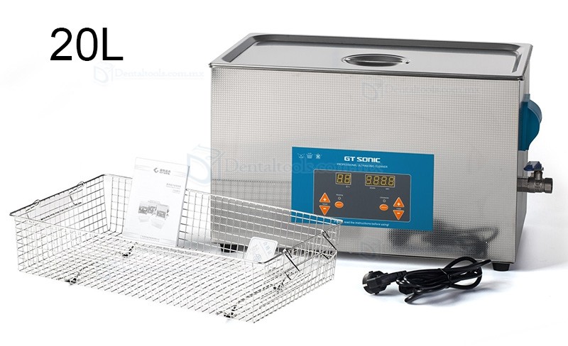 GT SONIC Serie QTD Limpiador Ultrasónico Digital de 2L a 27L con Calentamiento GT SONIC Serie QTD Limpiador Ultrasónico Digital de 2L a 27L con Calentamiento