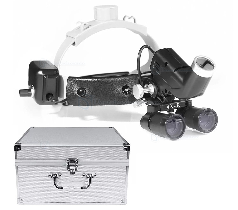 YUYO DY-Kit Lupas binoculares 4X 5X 6X y 8X con lámpara frontal LED 5W YUYO DY-Kit Lupas binoculares 4X 5X 6X y 8X con lámpara frontal LED 5W