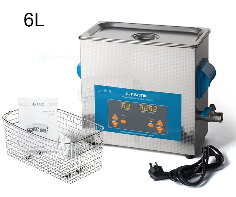 GT SONIC Serie QTD Limpiador Ultras&oacute;nico Digital de 2L a 27L con Calentamiento