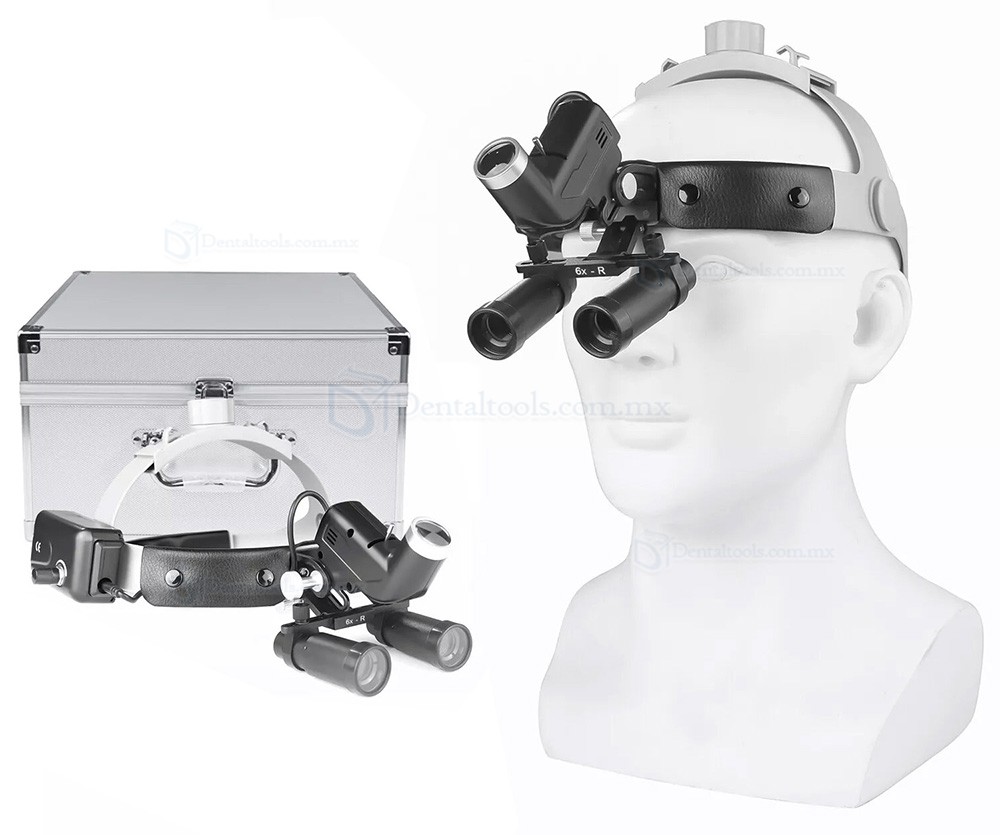 YUYO DY-Kit Lupas binoculares 4X 5X 6X y 8X con lámpara frontal LED 5W YUYO DY-Kit Lupas binoculares 4X 5X 6X y 8X con lámpara frontal LED 5W