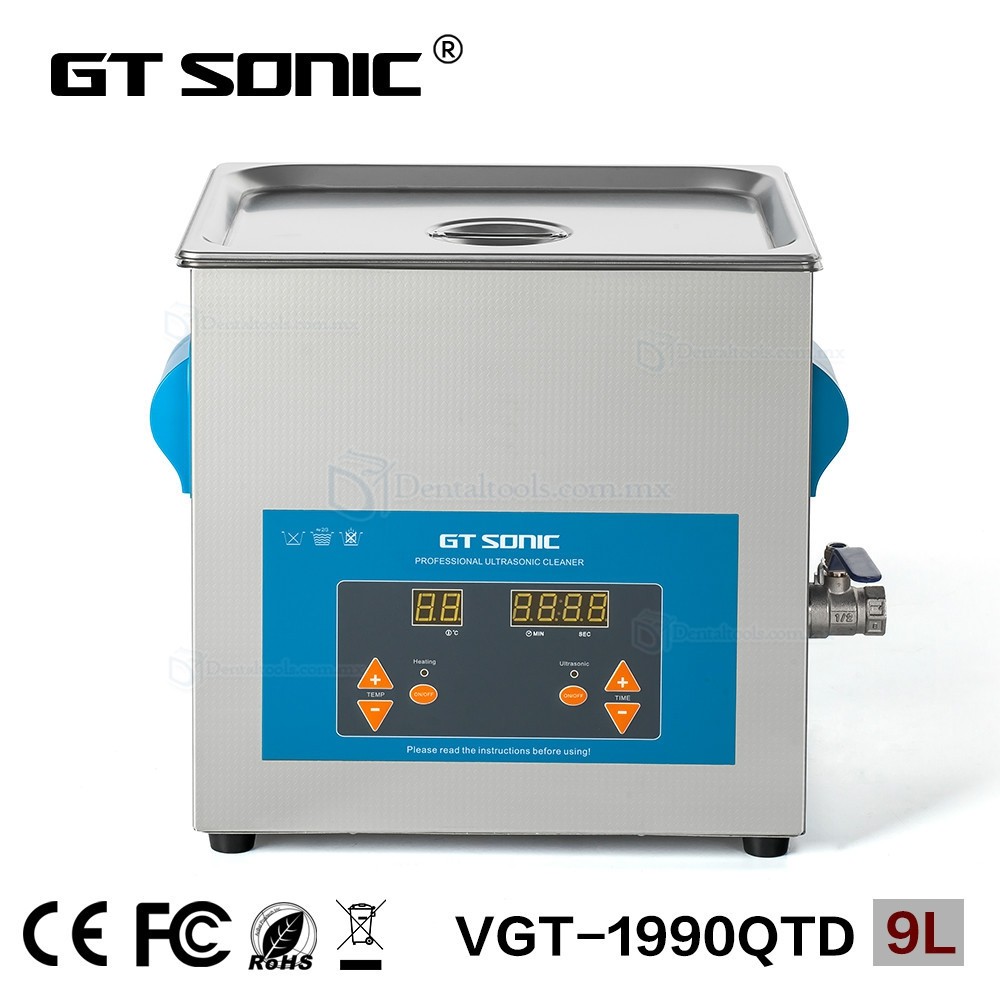 GT SONIC Serie QTD Limpiador Ultras&oacute;nico Digital de 2L a 27L con Calentamiento