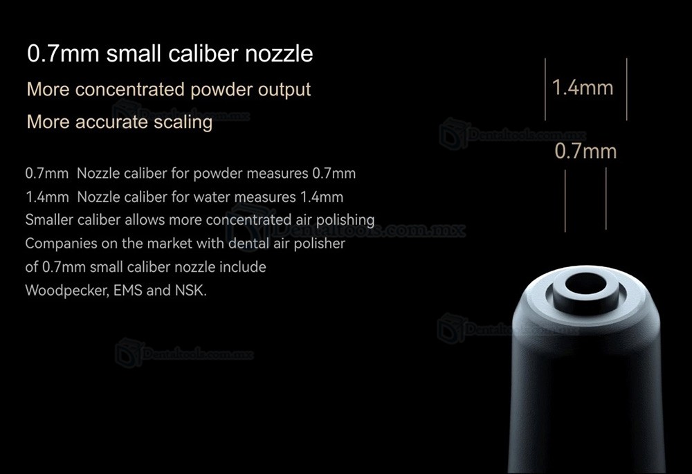 Woodpecker AP-H Plus Aeropulidor Dental Supragingival / Subgingival