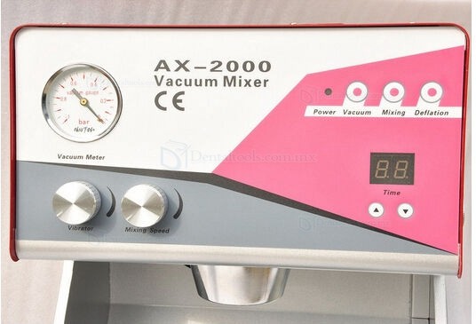 AX-2000C Mezclador de vacío de laboratorio dental con bomba incorporada