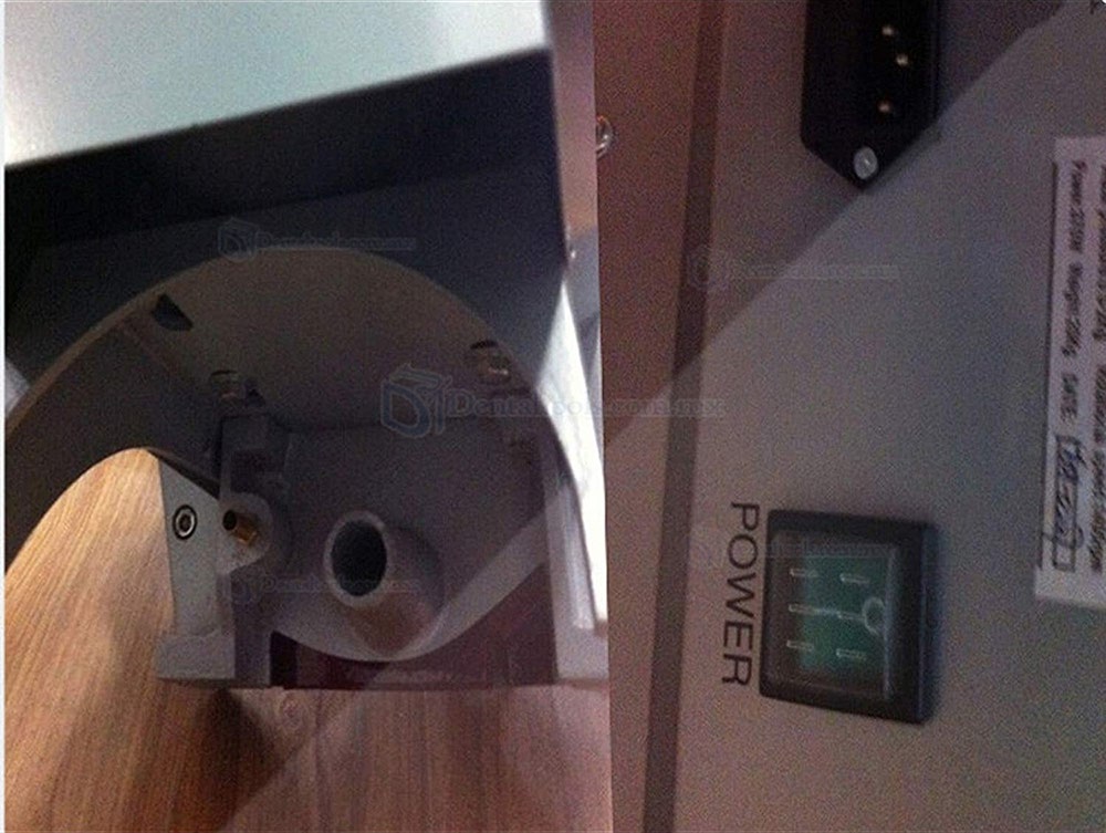 Dental Modelo húmedo Recortador AX-MTC 2800RPM Recorte de yeso Suministro automático de agua