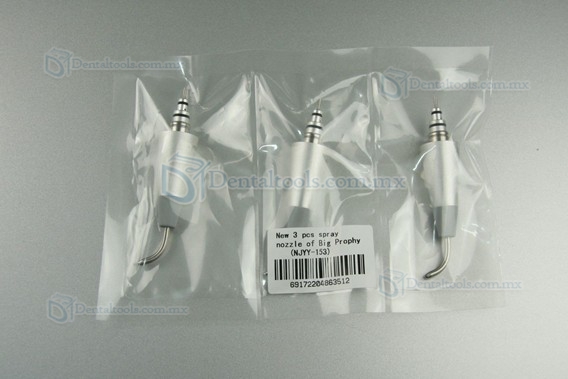 3Pcs Dental Aire Pulidora Boquilla Para Pulidora Lujo