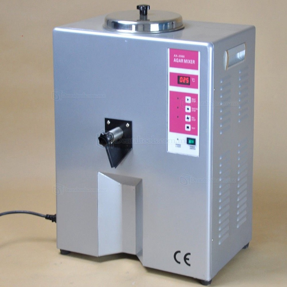 Aixin AX-2006 Máquina duplicadora de laboratorio dental Agitador mezclador de gel de agar 800W