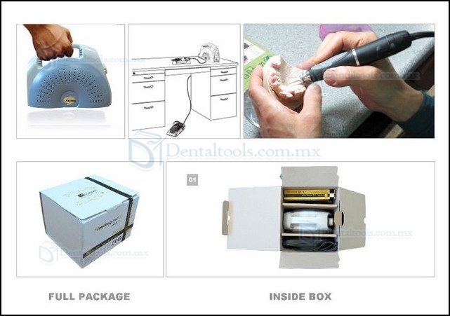 AnyXing MD300 Micromotor Dental III 45.000 RPM Made in Korea