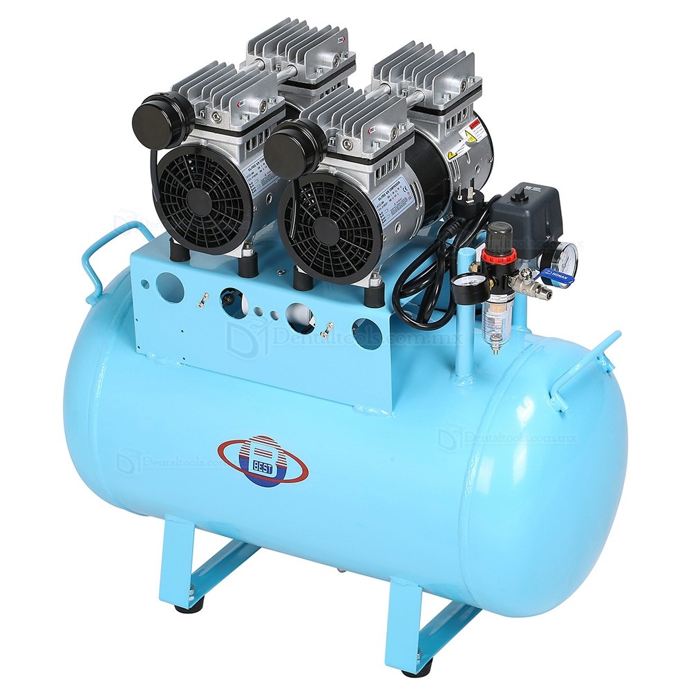 DB-102 Compresor dental sin aceite de 60L y 260L/min DB-102 Compresor dental sin aceite de 60L y 260L/min