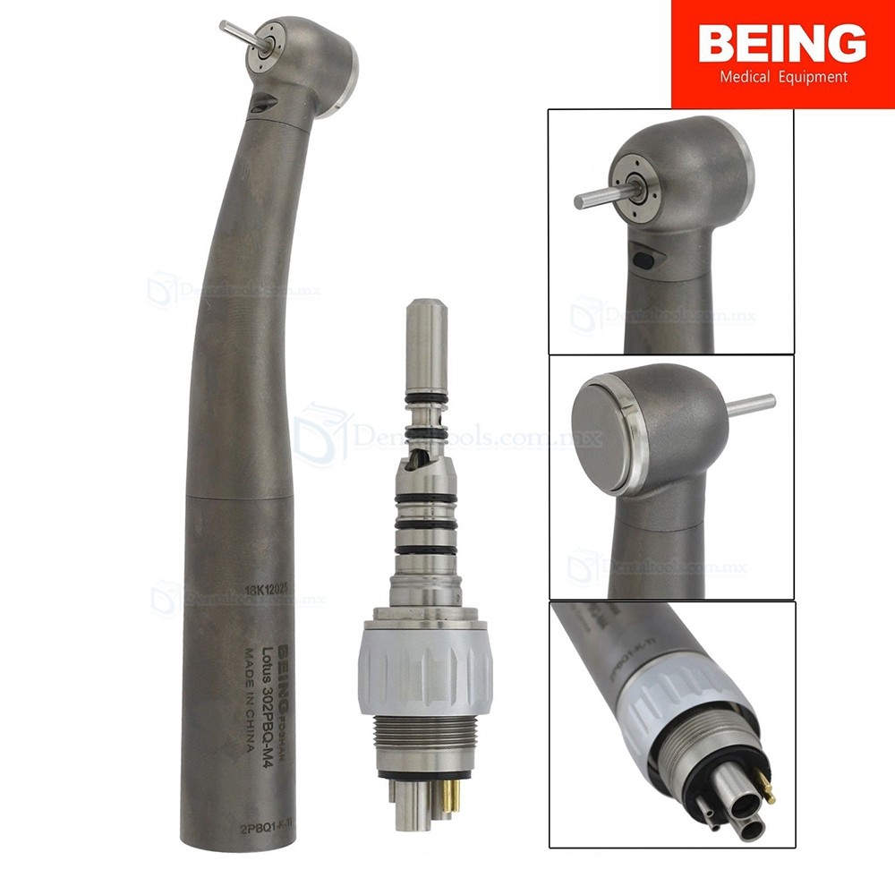BEING Ti MAX Turbina de fibra óptica compatible con KaVo MULTIflex LUX BEING Ti MAX Turbina de fibra óptica compatible con KaVo MULTIflex LUX